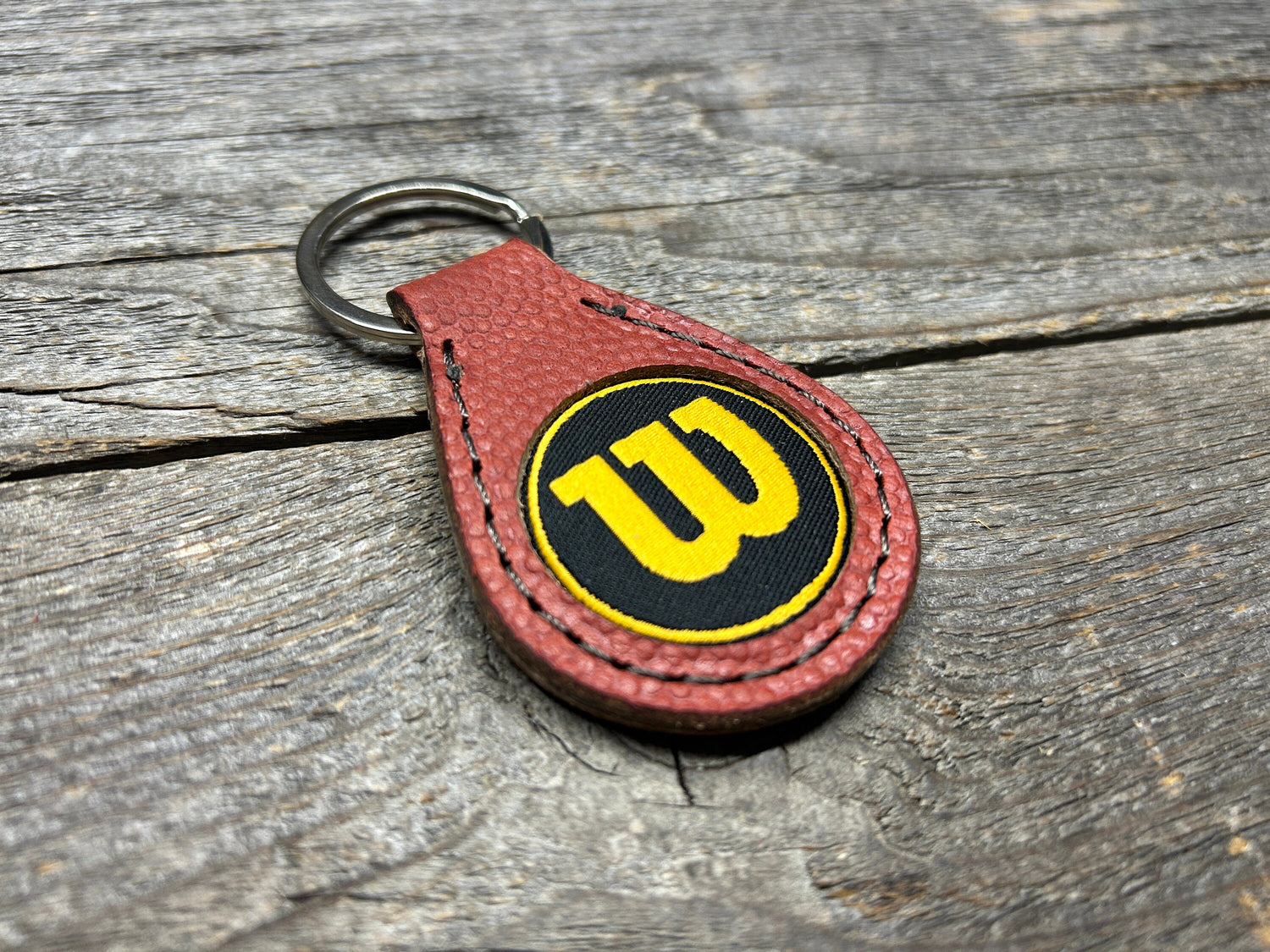 New Item! Wilson/Horween NFL Football Leather Key Chain!
