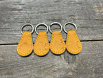 4 Pack! Great Gift Idea! Rawlings Heart of the Hide Horween Baseball Glove Key Chain!