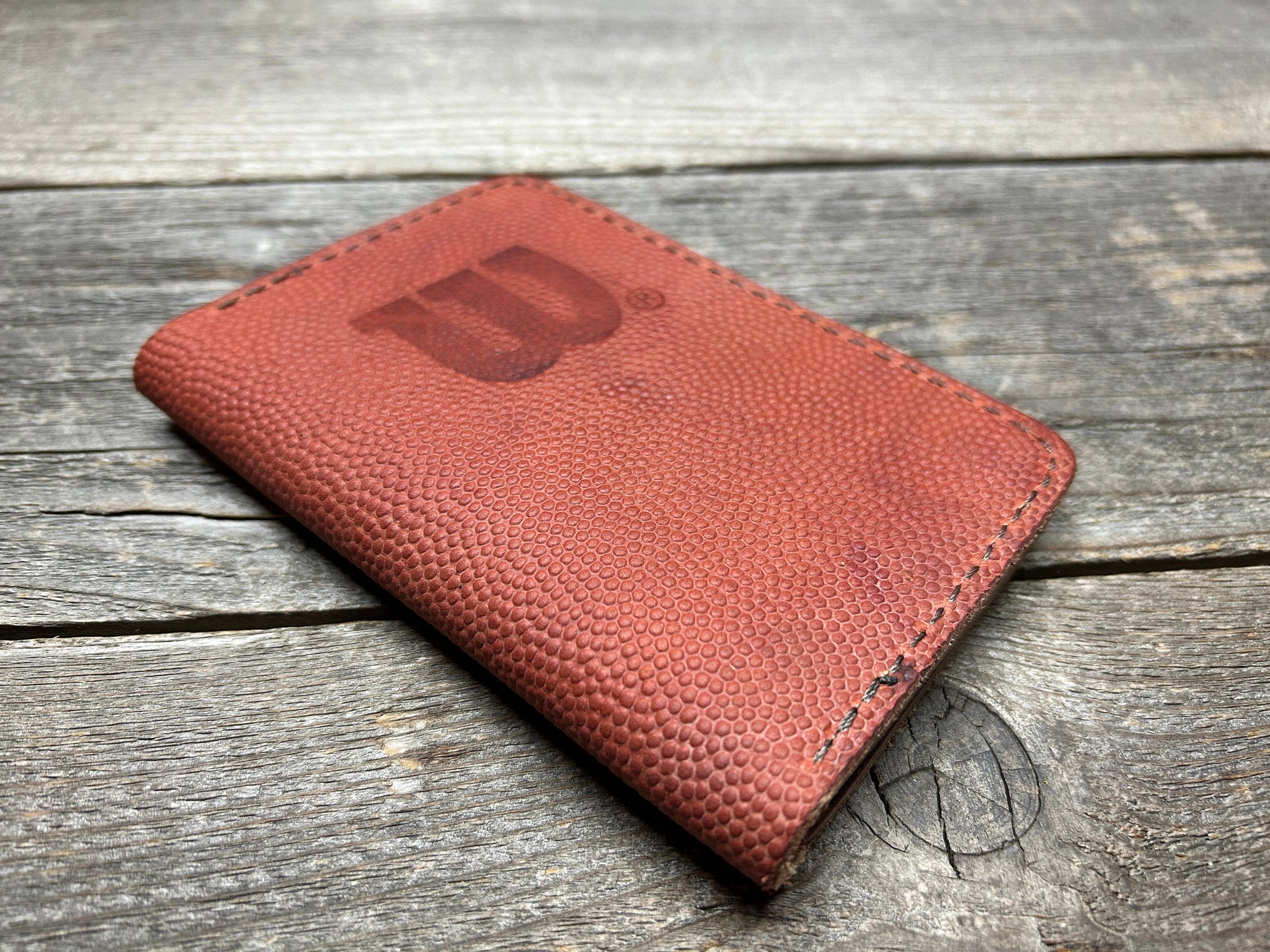 Horween (Wilson NFL Football) Leather Passport Cover!