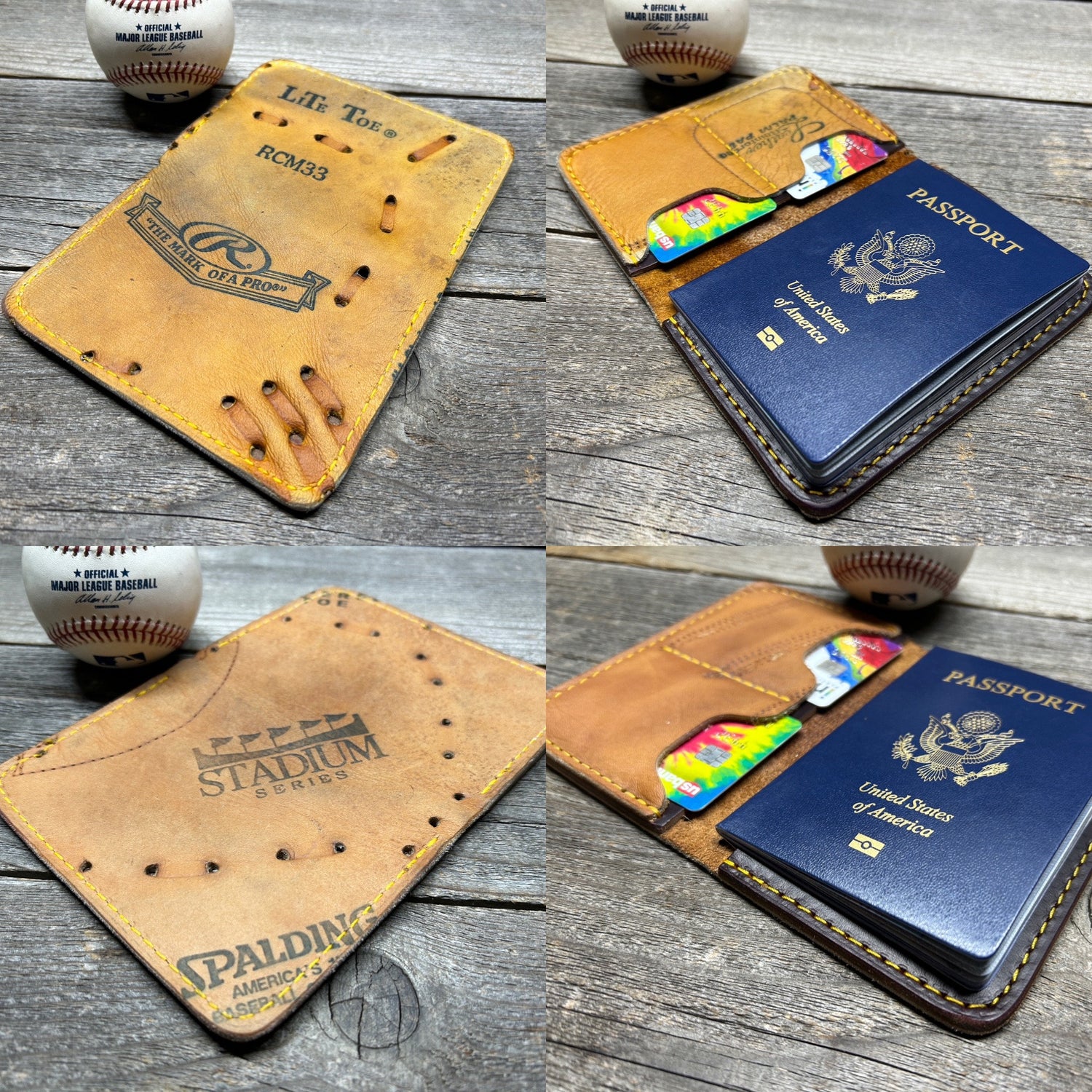 CUSTOM Baseball Glove Passport Cover!