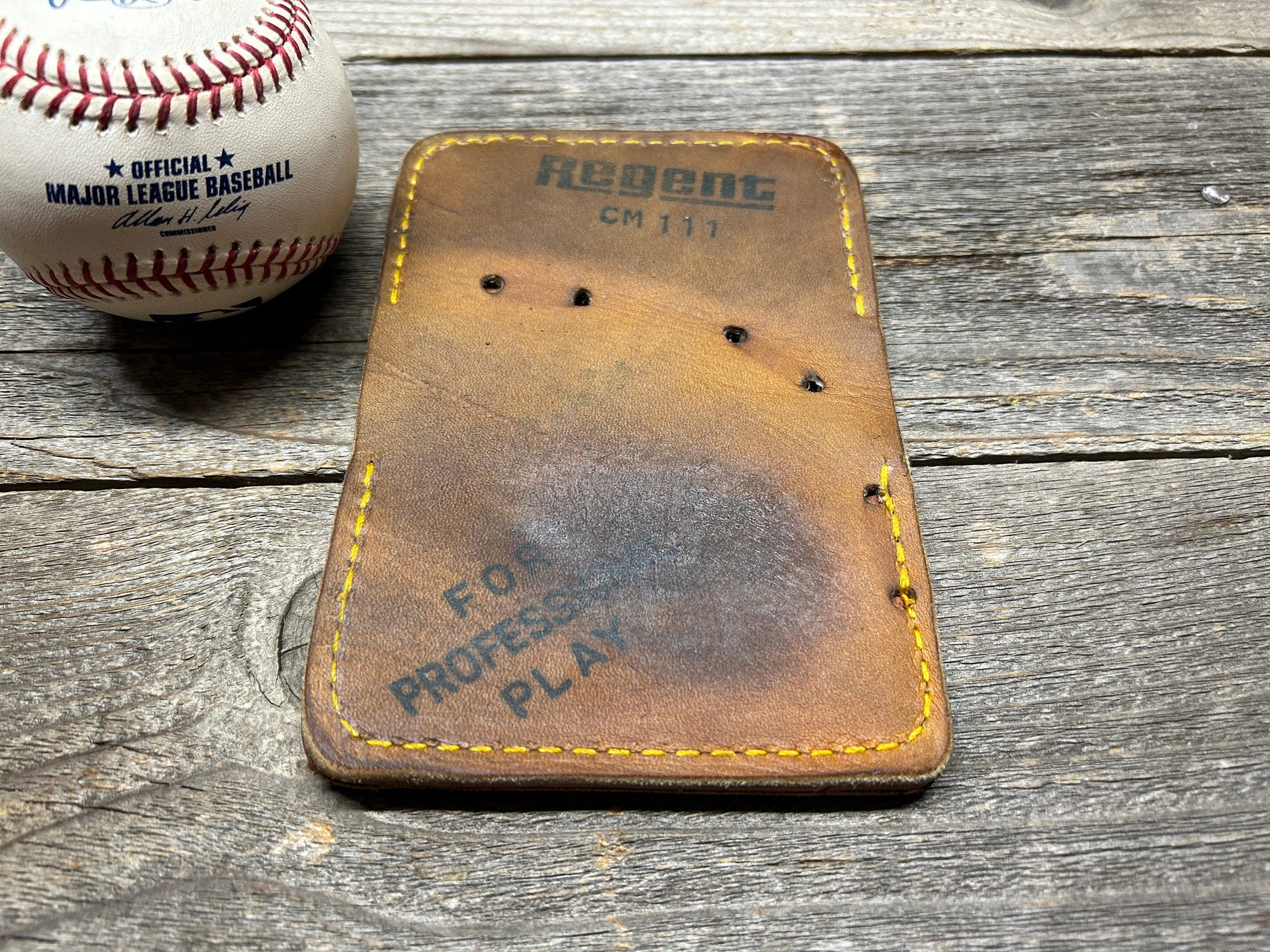 Vintage Regent Baseball Glove Wallet!