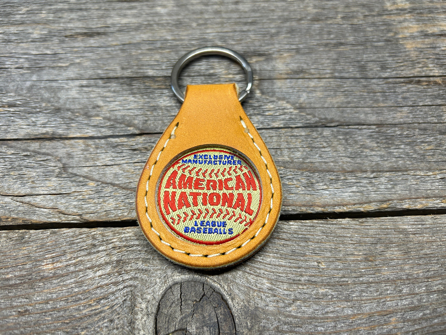 New Item! Vintage Spalding American/National League Baseball Glove Key Chain!