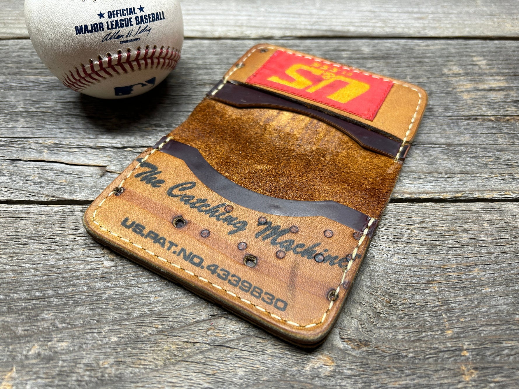 Vintage SSK Baseball Glove Wallet!