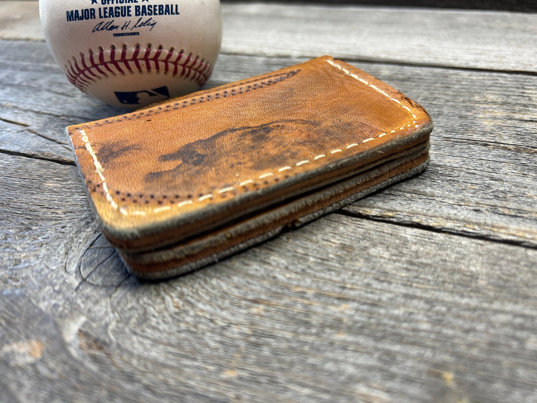 Vintage Baseball Glove Wallet!