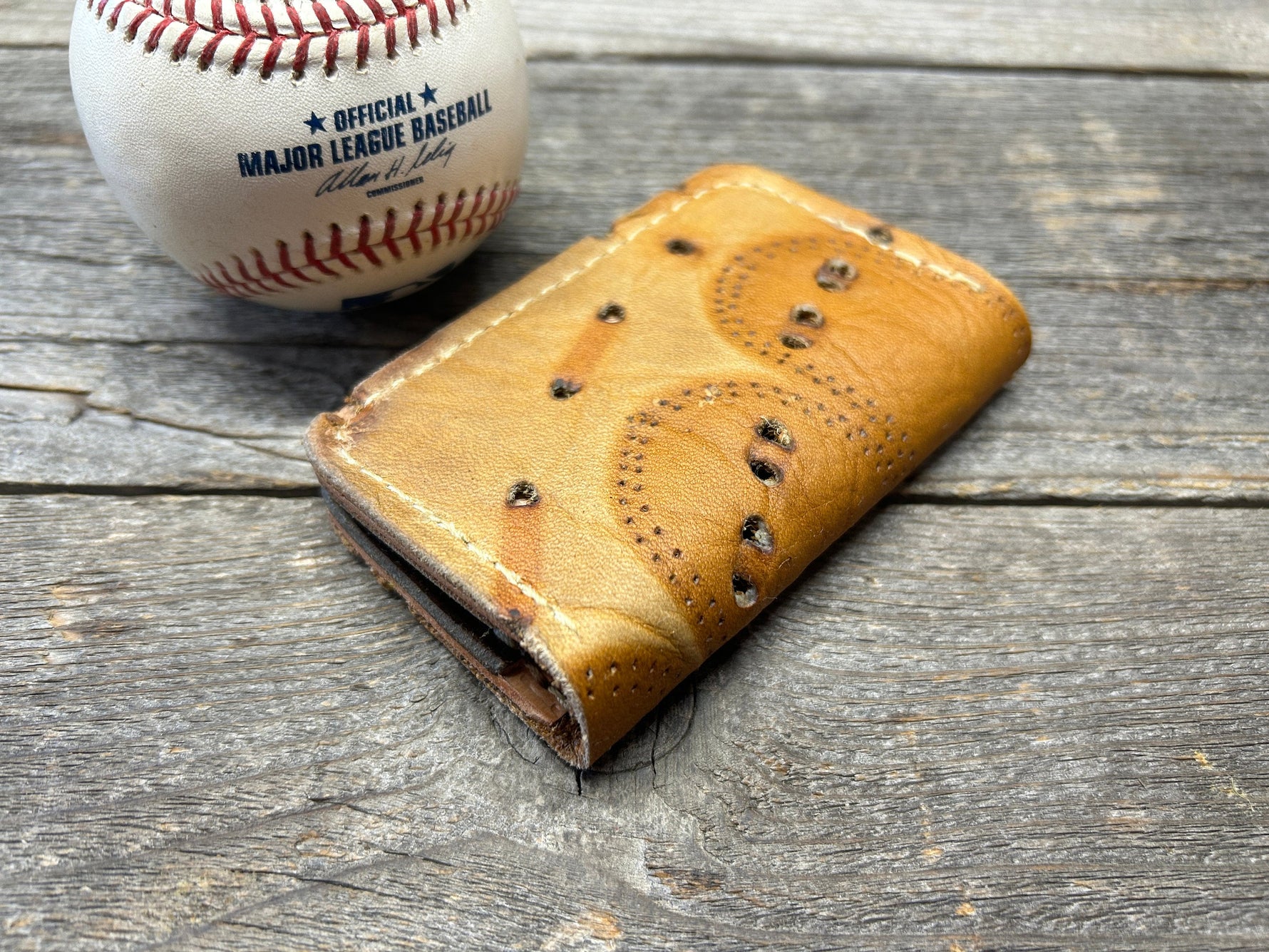 Vintage Baseball Glove Wallet!