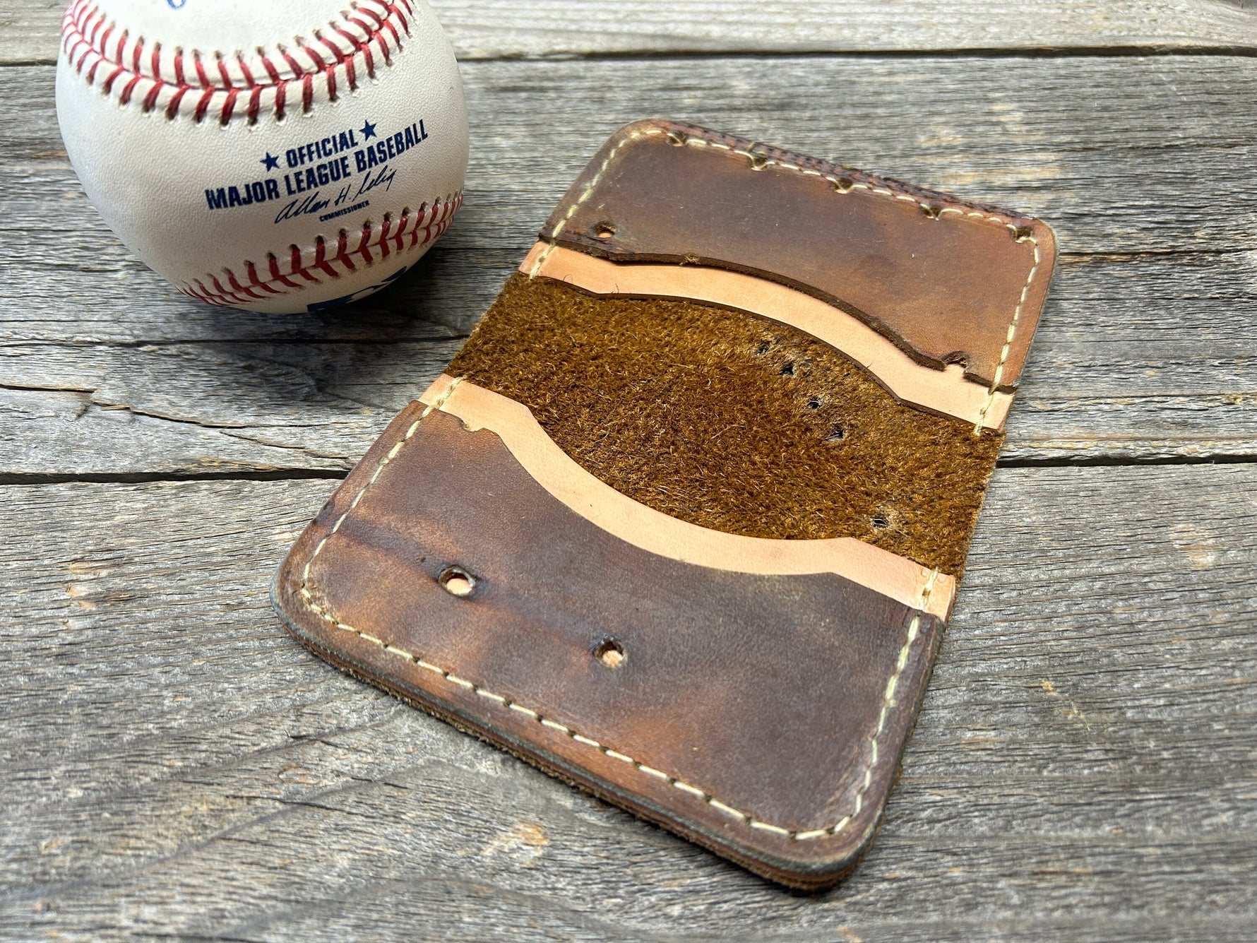 Vintage Baseball Glove Wallet!