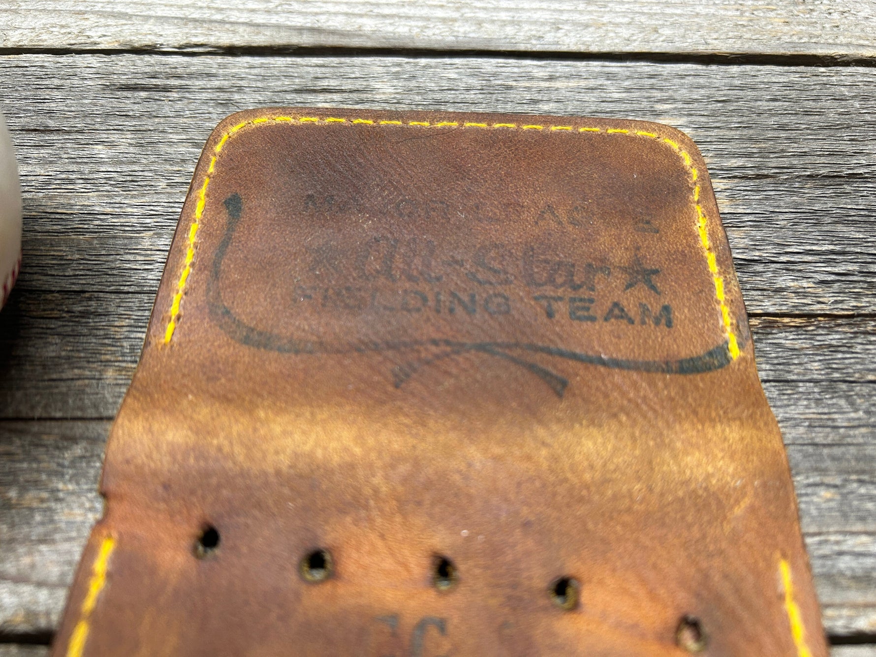 Vintage Made in USA Rawlings GGA Major League All Star Baseball Glove Wallet!