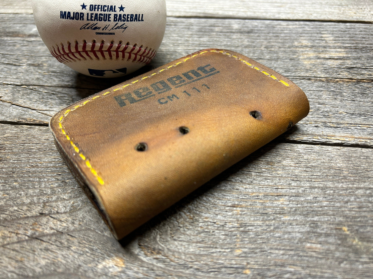 Vintage Regent Baseball Glove Wallet!