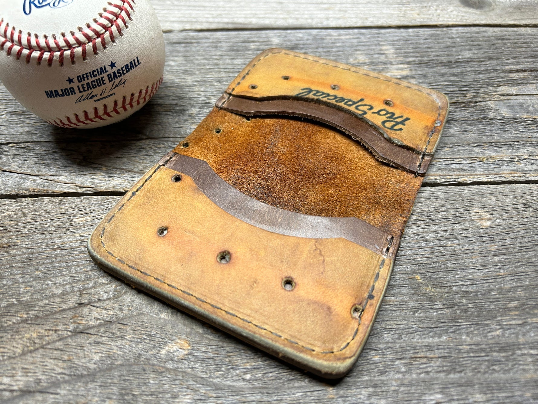 Vintage Wilson Jim Rice Baseball Glove Wallet!