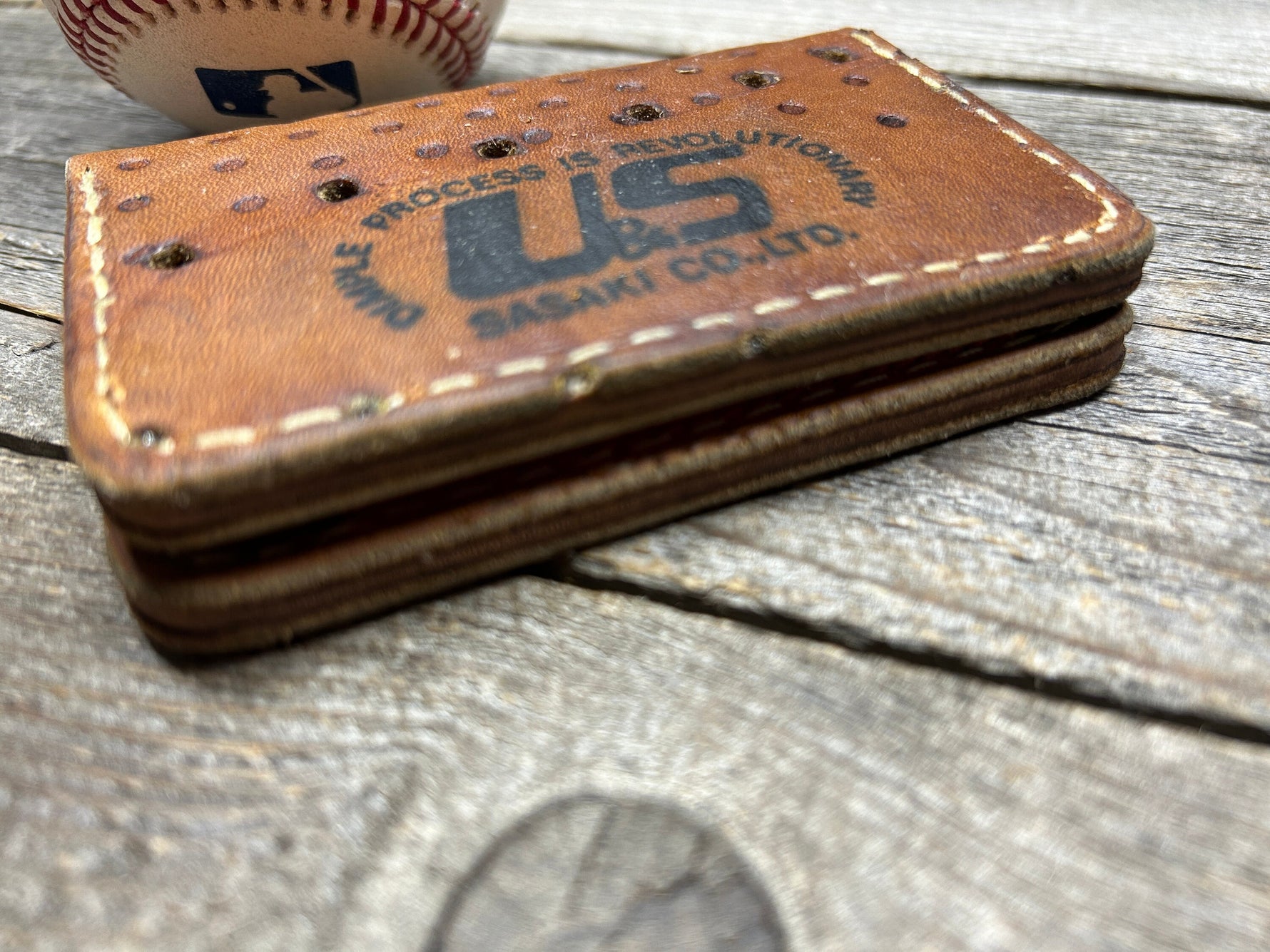 Vintage SSK Baseball Glove Wallet!