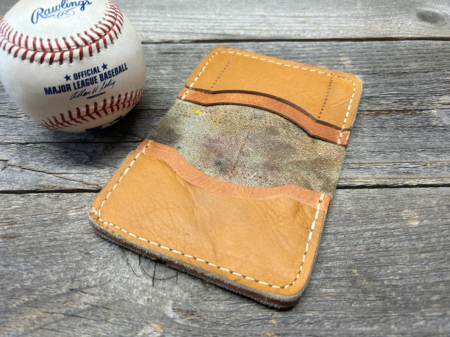 Vintage Baseball Glove Wallet!