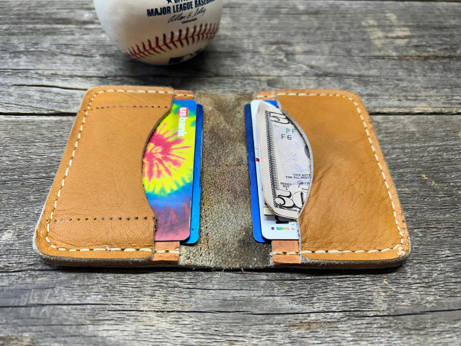 Vintage Baseball Glove Wallet!