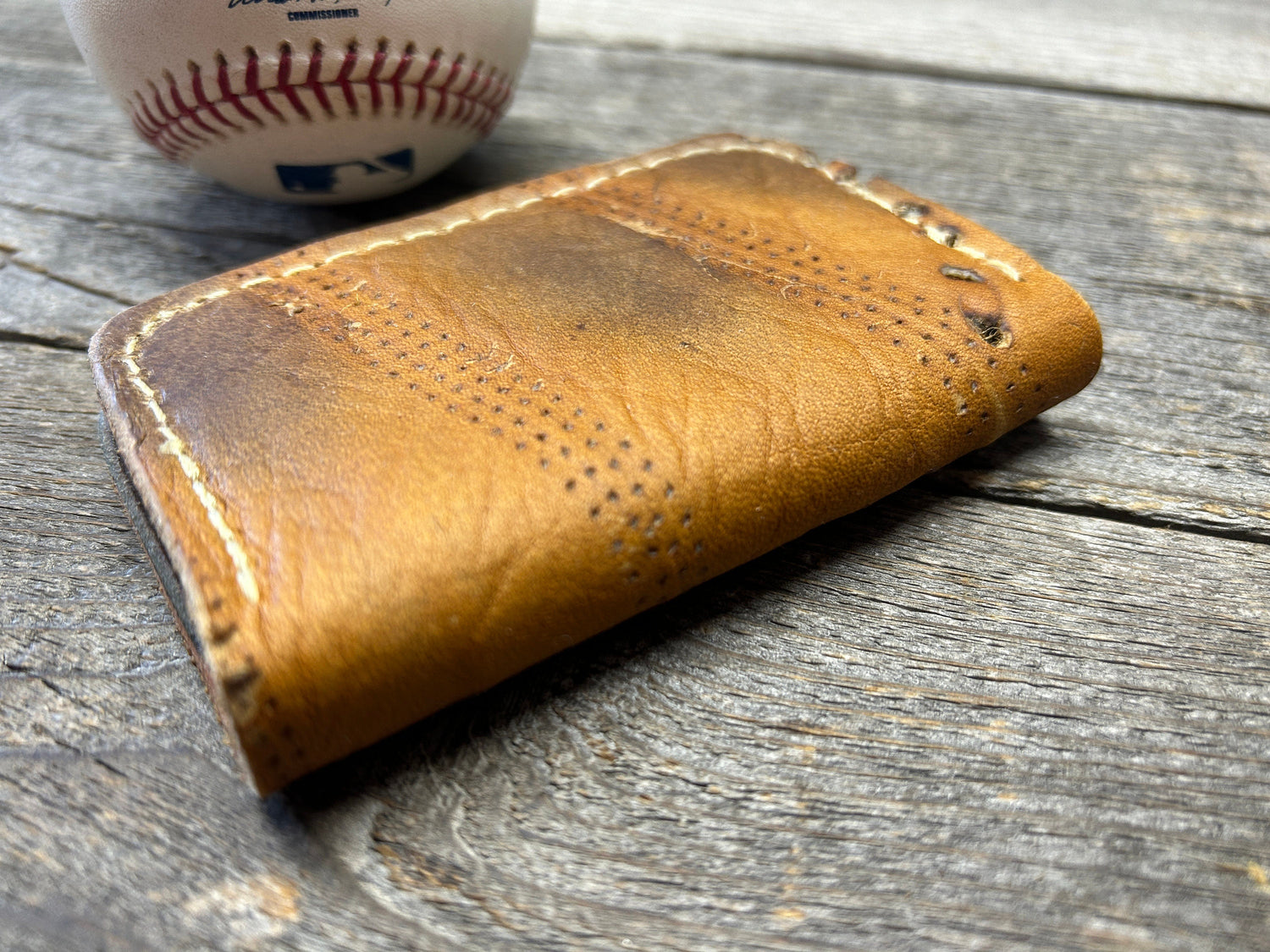 Vintage Baseball Glove Wallet!