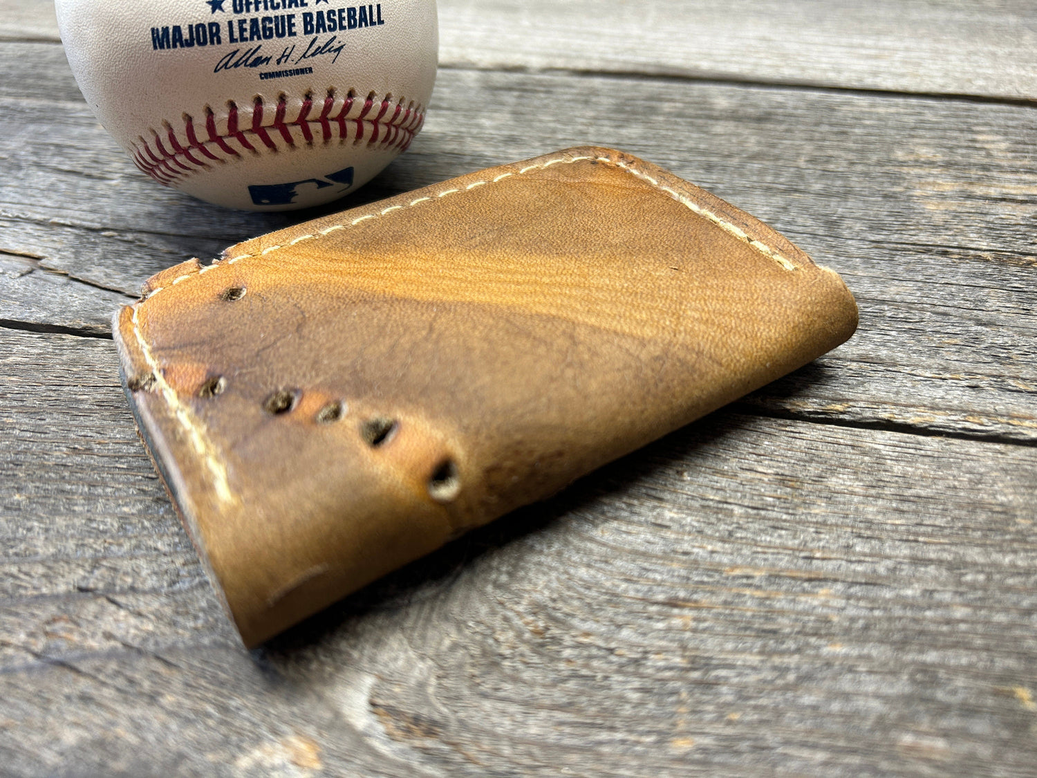 Vintage Baseball Glove Wallet!