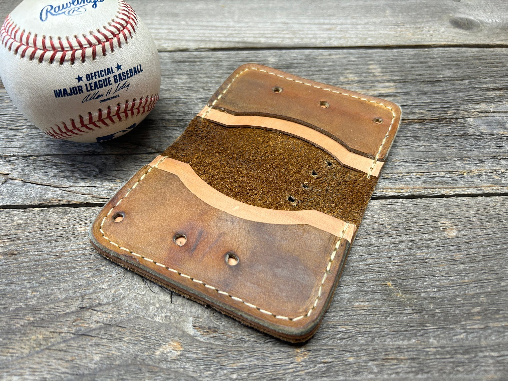 Vintage Baseball Glove Wallet!