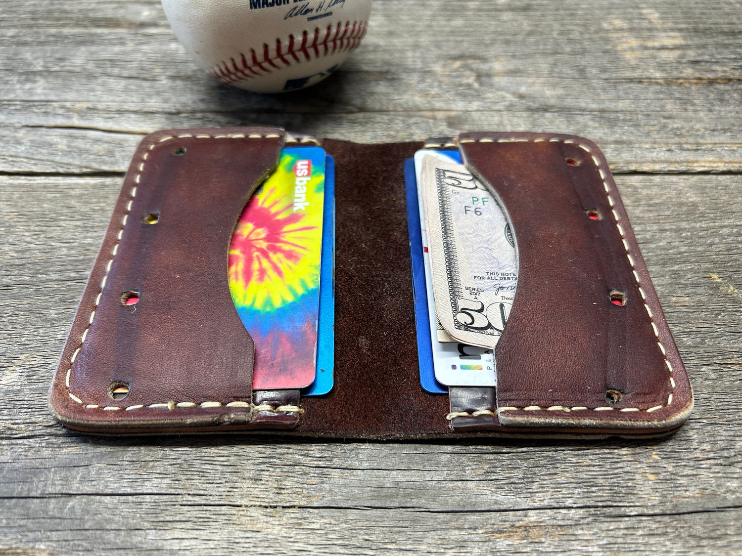 Vintage MacGregor Hank Aaron Baseball Glove Wallet!