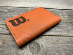 Horween (Wilson NBA Basketball) Leather Passport Cover!