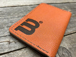 Horween (Wilson NBA Basketball) Leather Passport Cover!