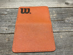 Horween (Wilson NBA Basketball) Leather Passport Cover!