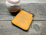 New Style! Rawlings Heart of the Hide Horween Top Loading Baseball Glove Wallet with Hidden 3rd Pocket!!