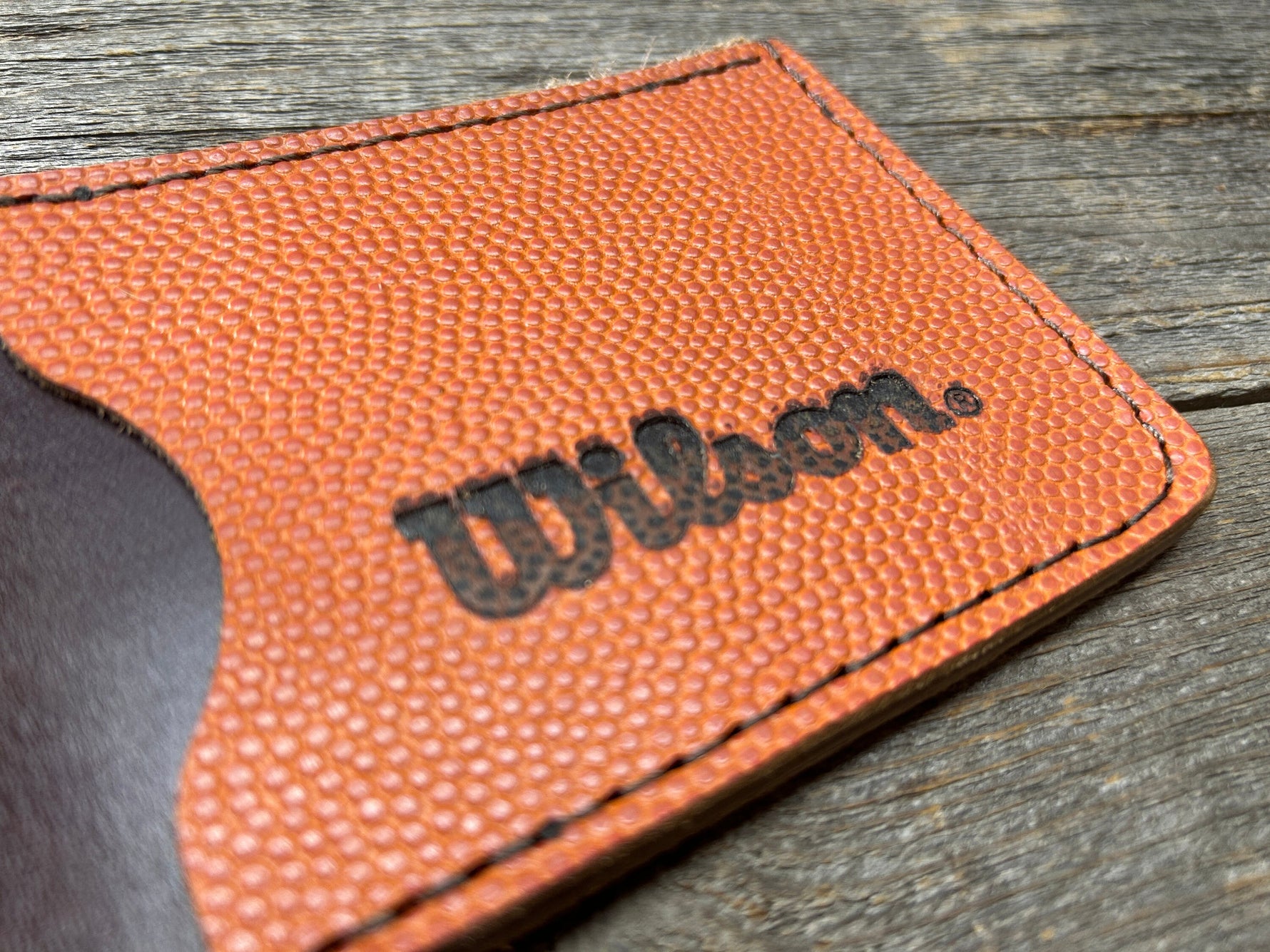 Horween (Wilson NBA Leather) Bifold Wallet!!