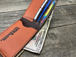 Horween (Wilson NBA Leather) Bifold Wallet!!