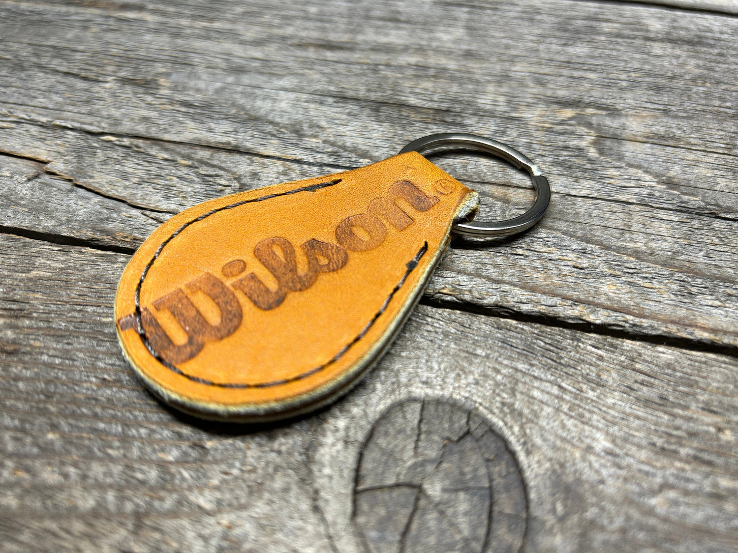 New Item! Wilson Horween Baseball Glove Key Chain!