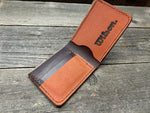 Horween (Wilson NBA Leather) Bifold Wallet!!