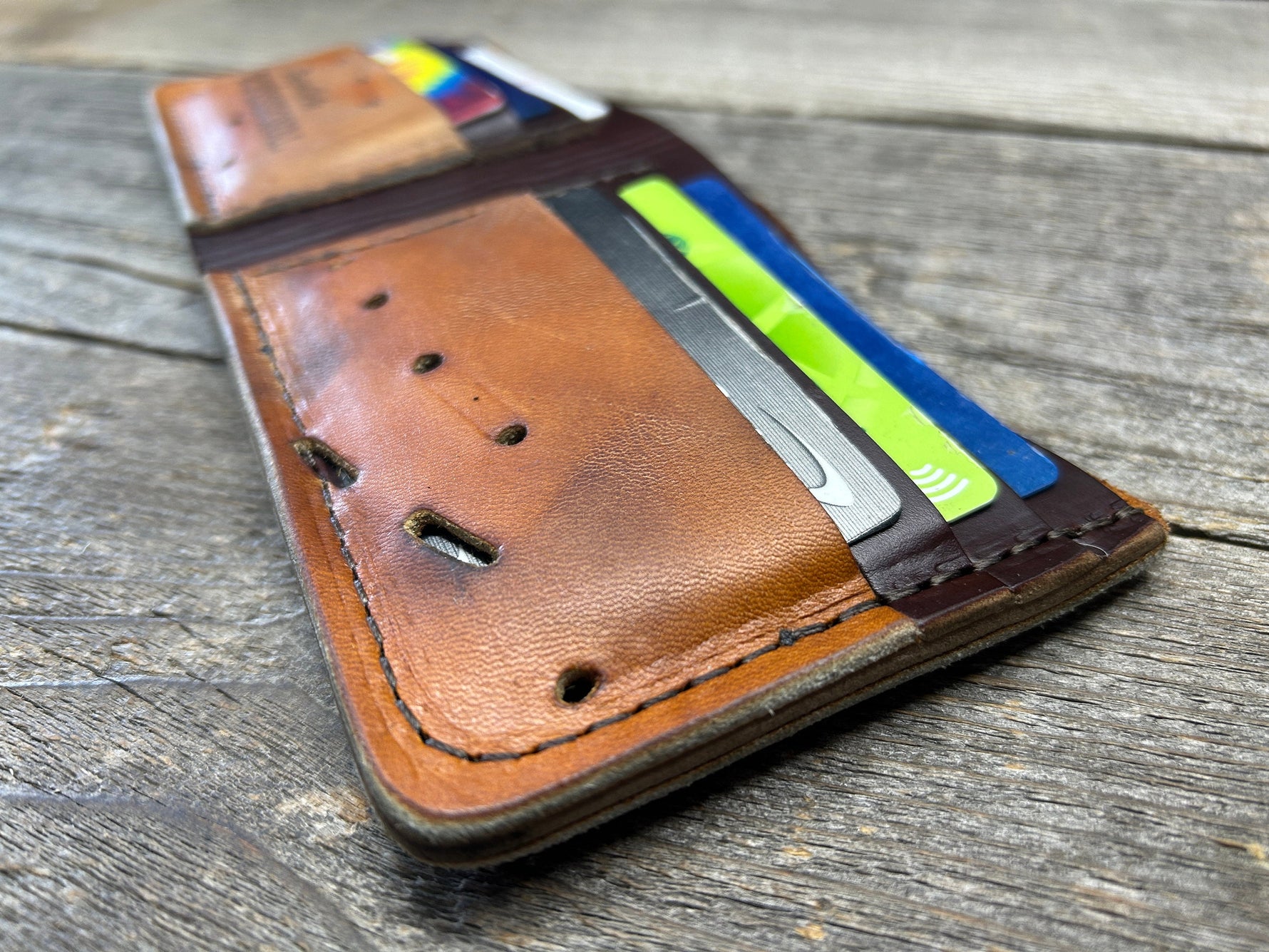 CUSTOM Bifold Baseball Glove Wallet!!