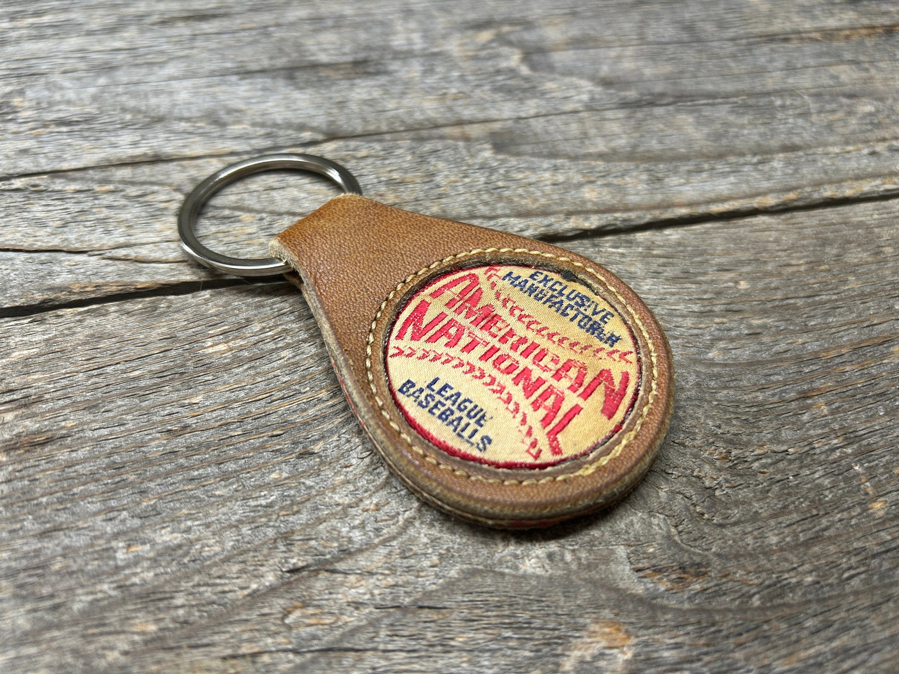 Vintage Spalding American / National League Baseball Glove Key Chain!