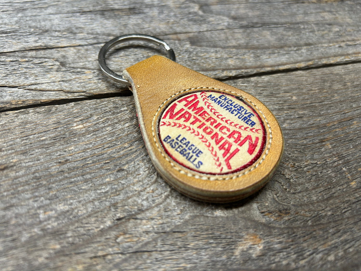 Vintage Spalding American / National League Baseball Glove Key Chain!