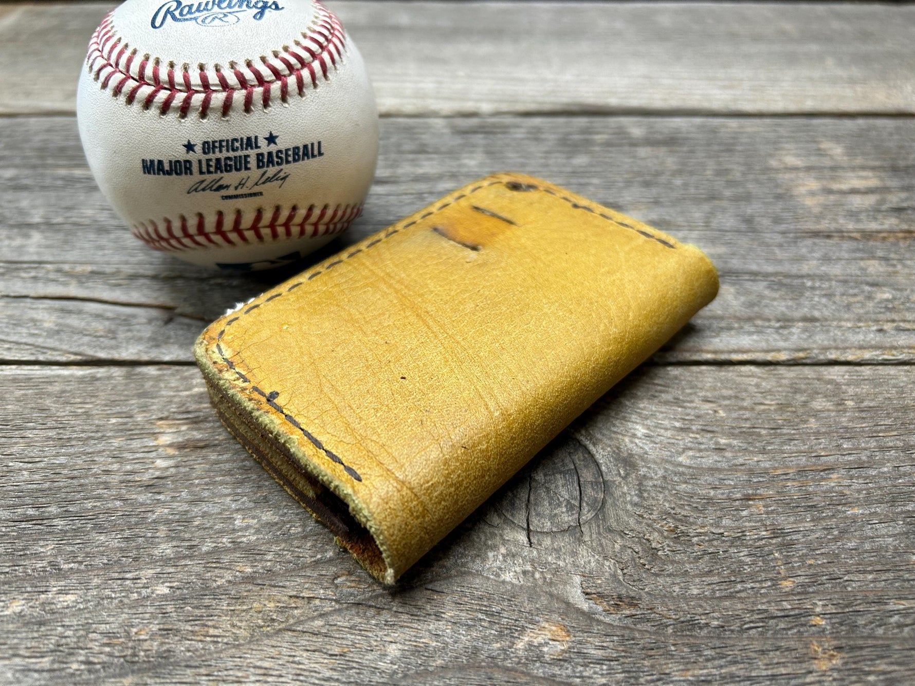 Vintage Baseball Glove Wallet!