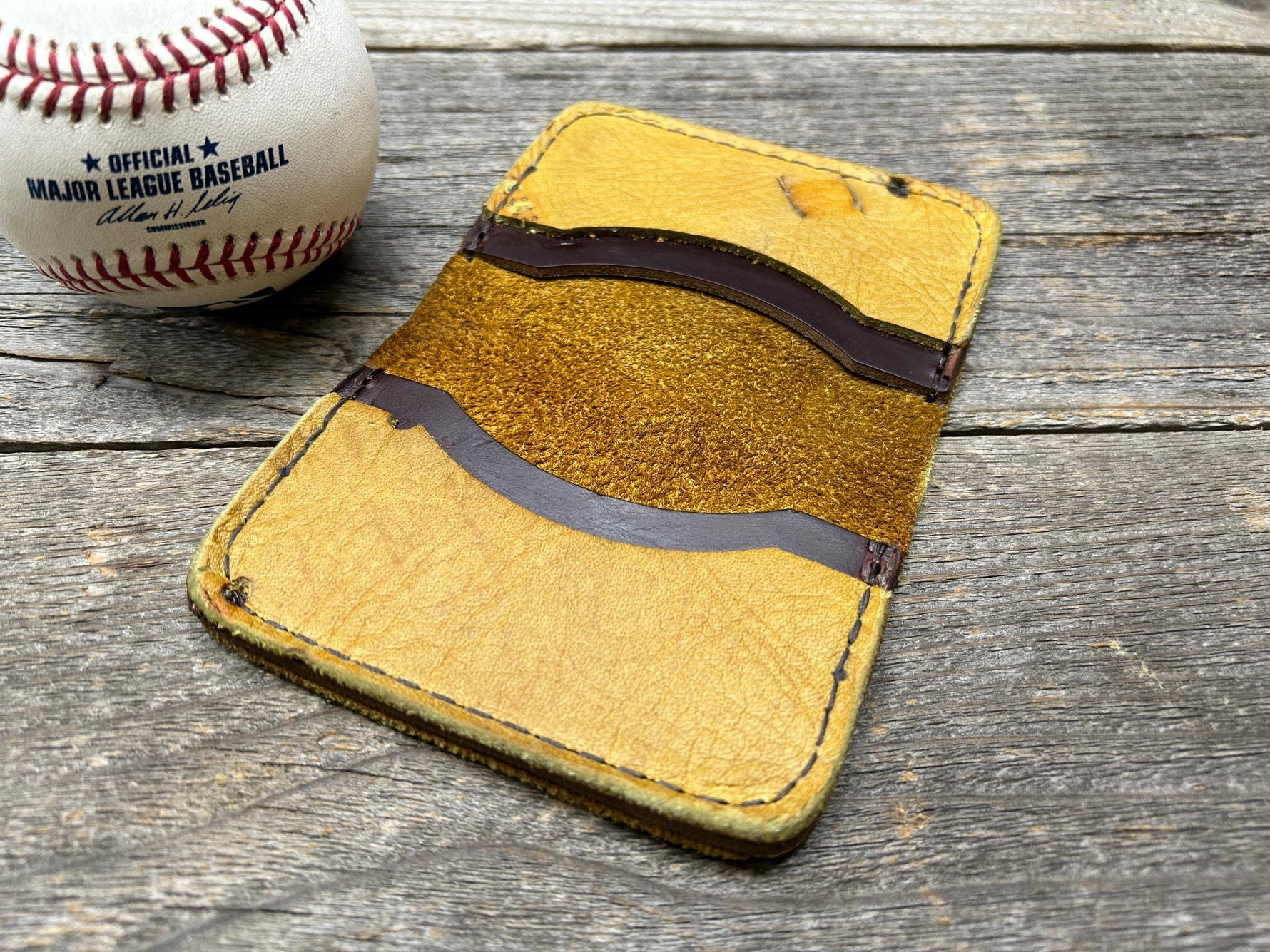 Vintage Baseball Glove Wallet!