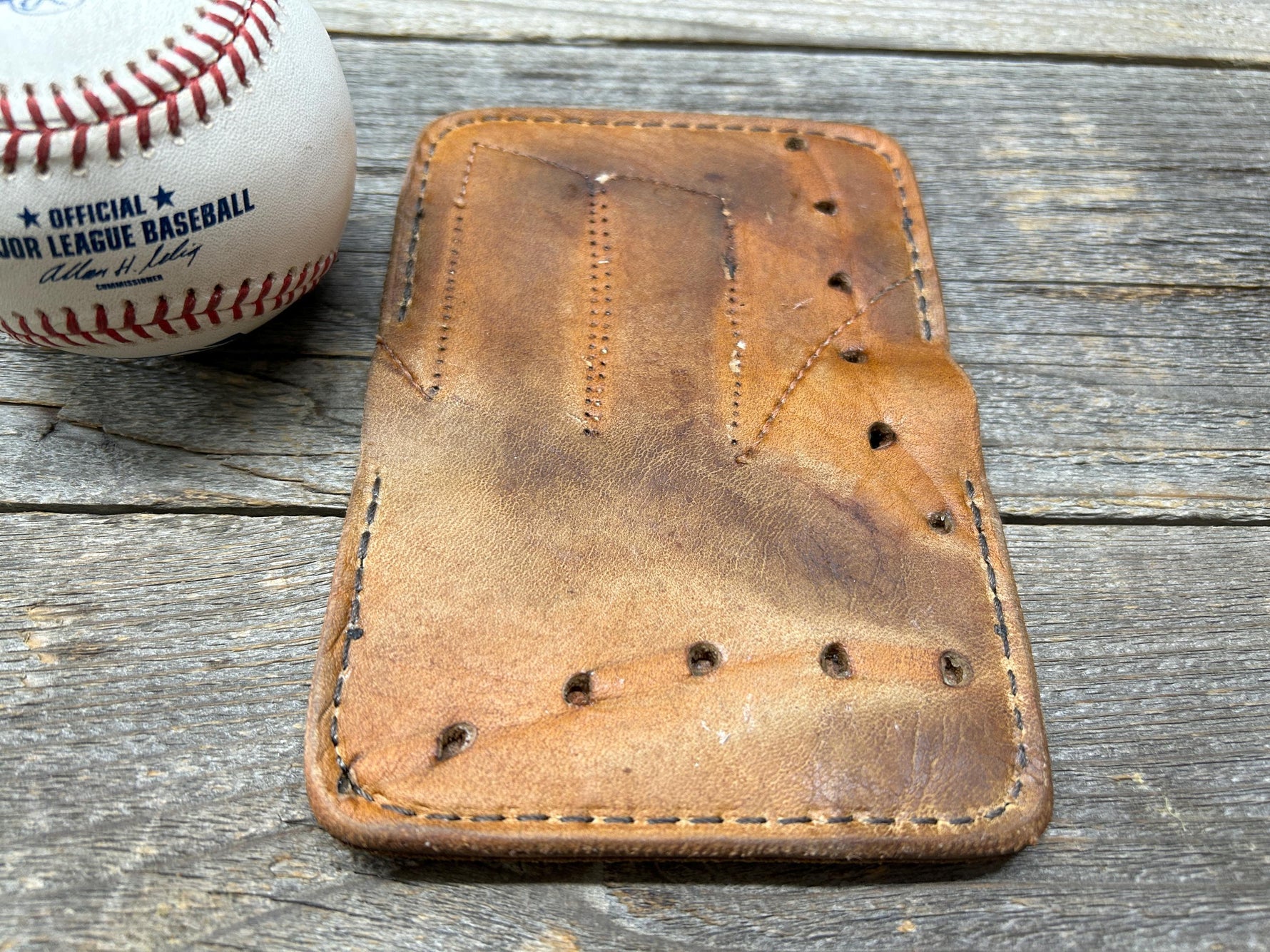 Vintage Baseball Glove Wallet!