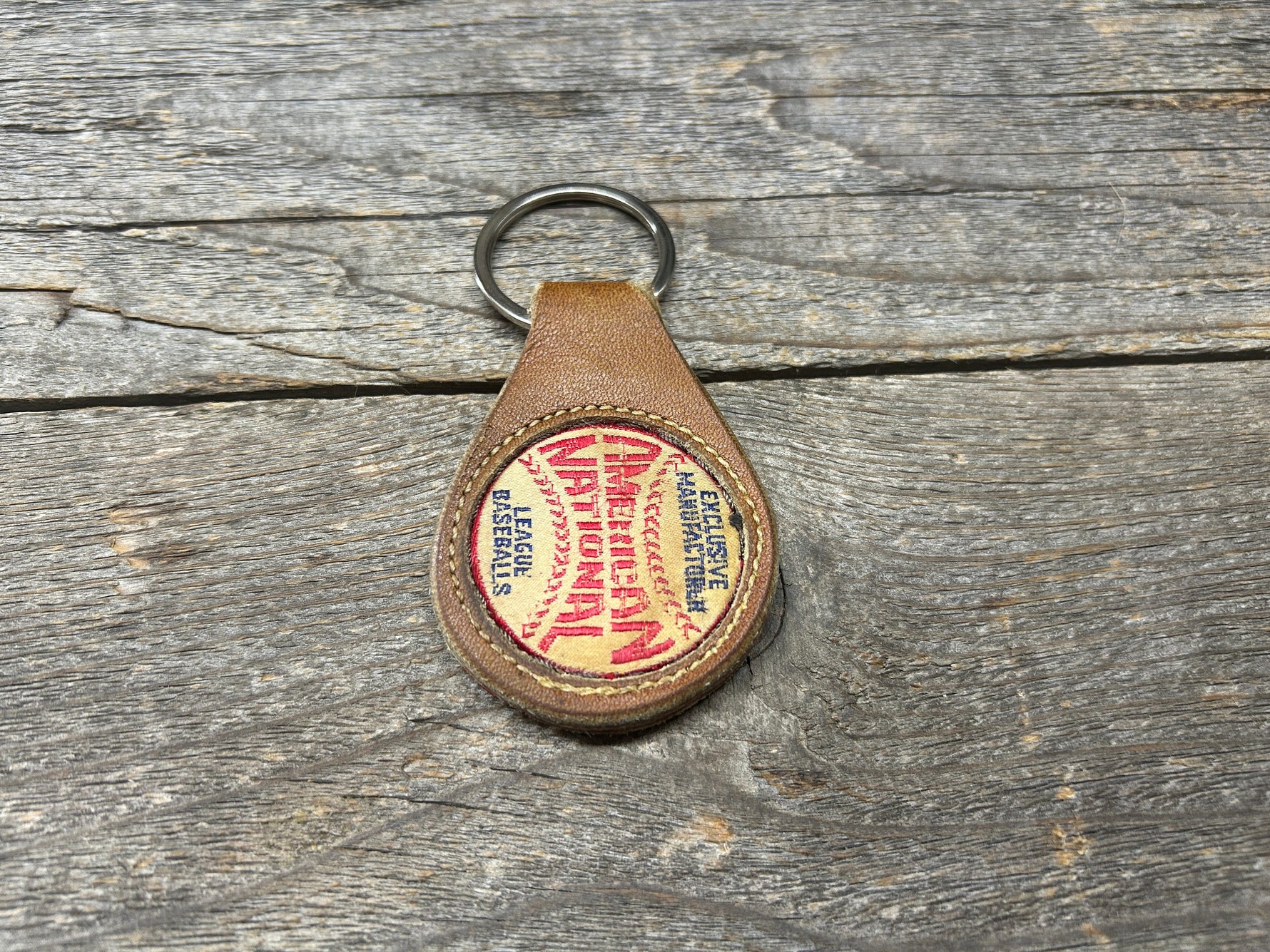 Vintage Spalding American / National League Baseball Glove Key Chain!