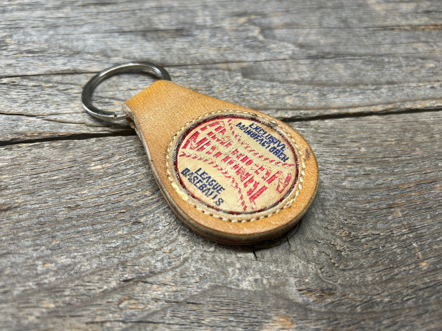 Vintage Spalding American / National League Baseball Glove Key Chain!