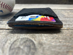 Rawlings Black Heart of the Hide Horween Top Loading Baseball Glove Wallet with Hidden 3rd Pocket!!