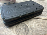 Limited Stock!! Rawlings Heart of the Hide Horween Baseball Glove Wallet!! All Black Leather!