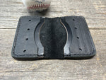 Limited Stock!! Rawlings Heart of the Hide Horween Baseball Glove Wallet!! All Black Leather!