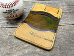 Vintage Regent Baseball Glove Wallet! See Pics! Cool baseball player jumping for a ball!