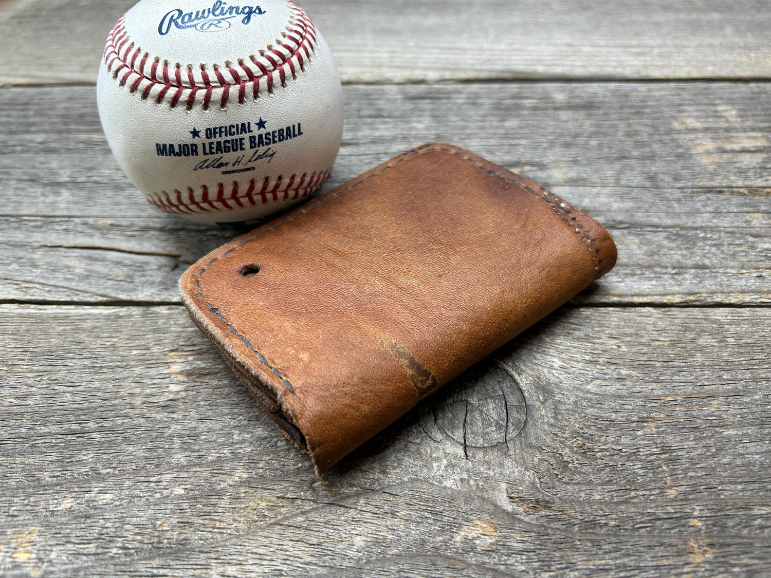 Vintage Baseball Glove Wallet!