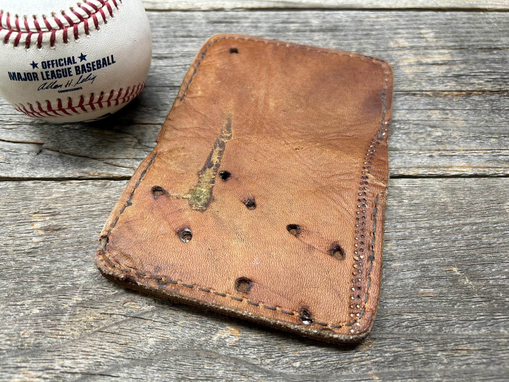 Vintage Baseball Glove Wallet!