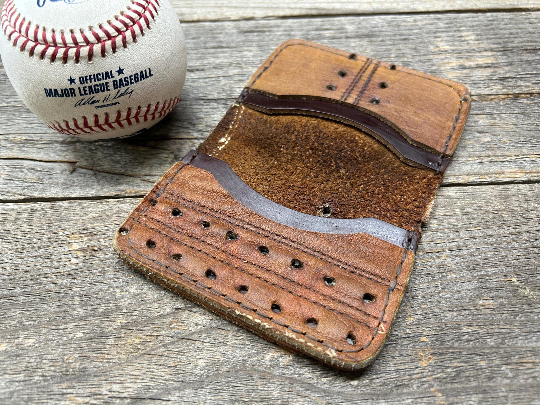 Vintage Baseball Glove Wallet!