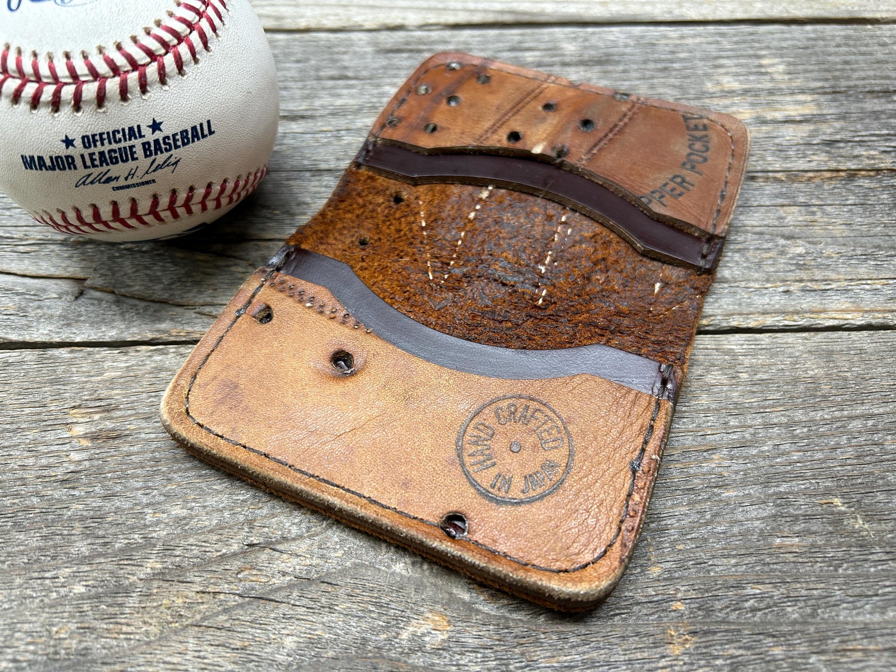 Vintage Baseball Glove Wallet!