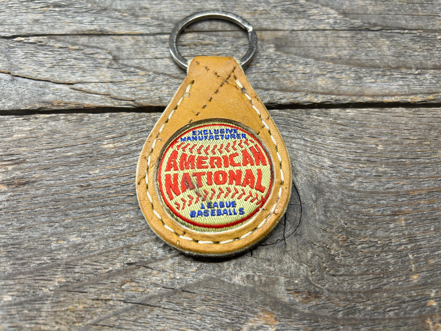 New Item! Vintage Spalding American/National League Baseball Glove Key Chain!