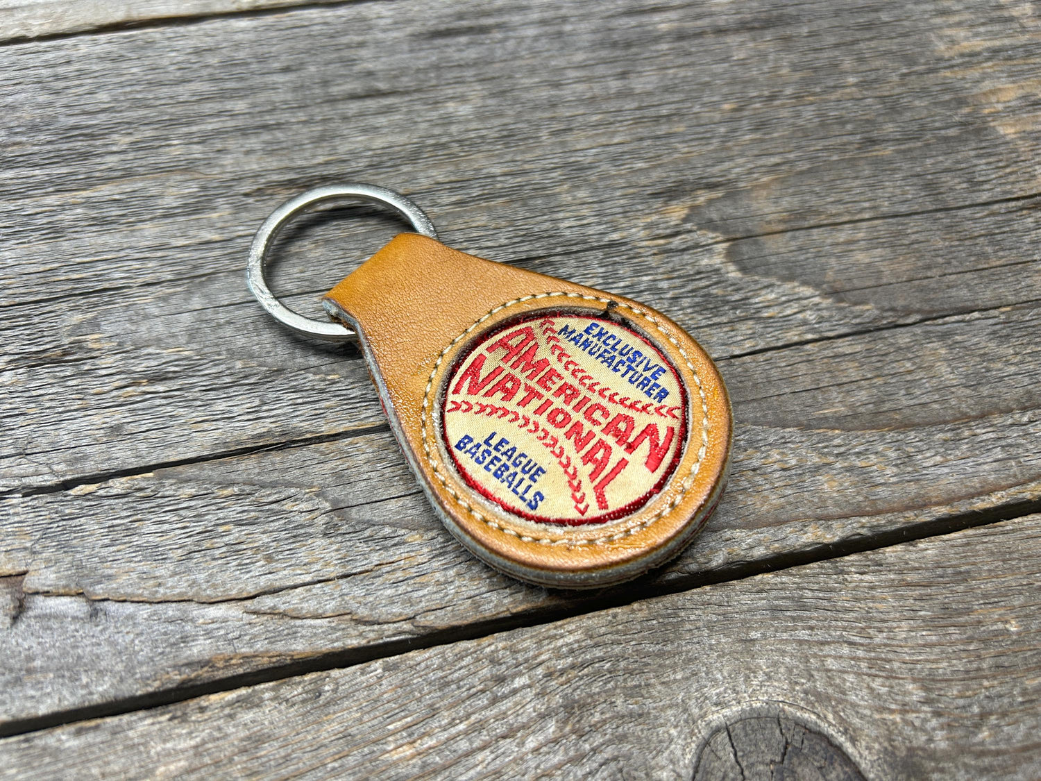 Vintage Spalding American / National League Baseball Glove Key Chain!