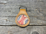 Vintage Spalding American / National League Baseball Glove Key Chain!