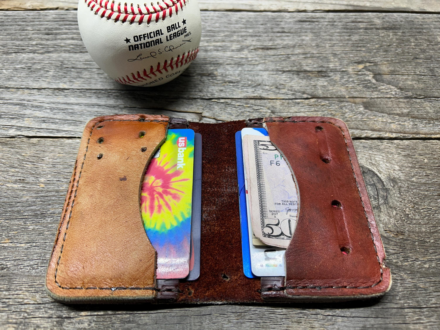 Vintage Wilson Pedro Guerrero Baseball Glove Wallet!