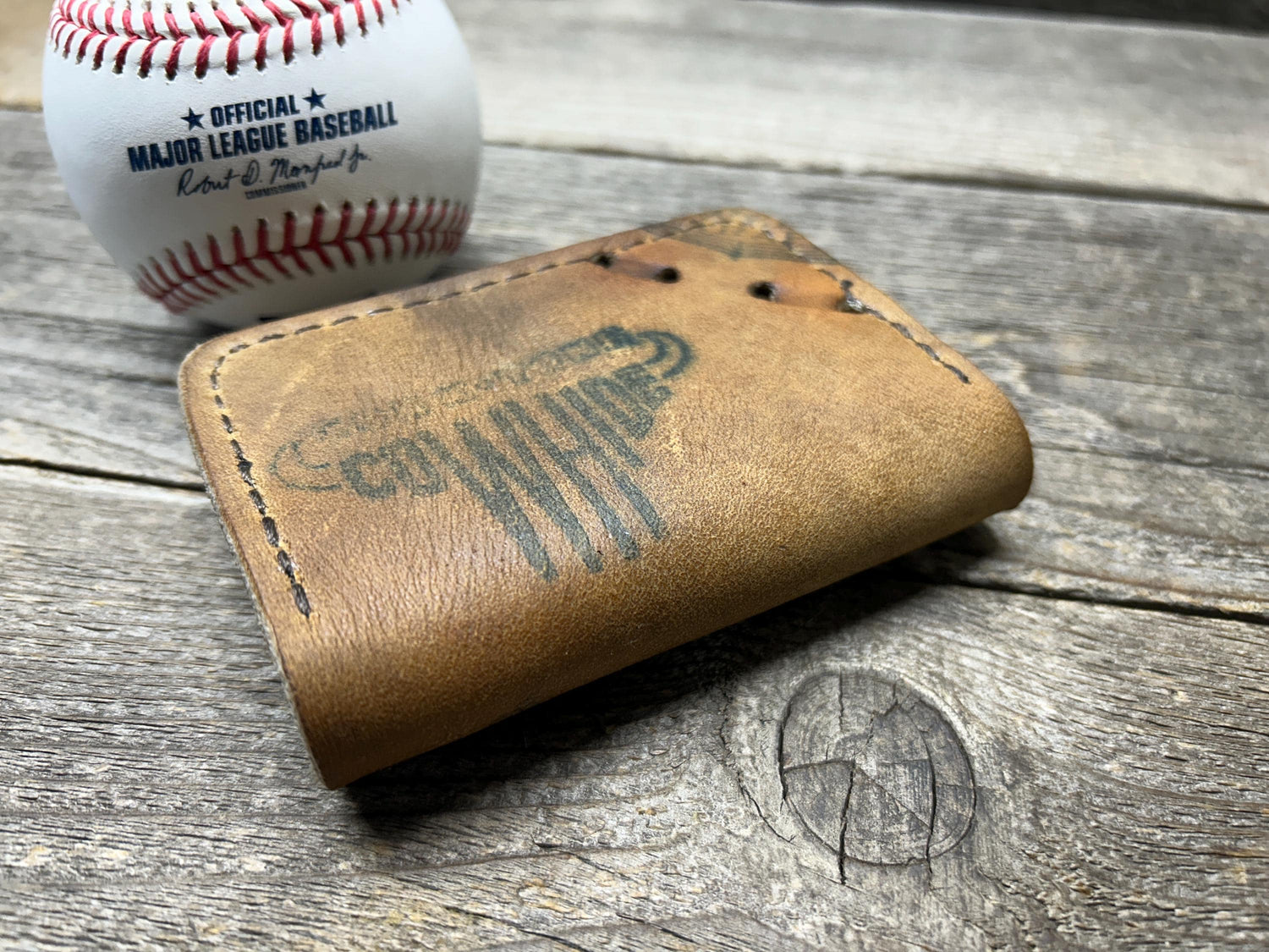 Vintage Franklin "Professional" Baseball Glove Wallet!