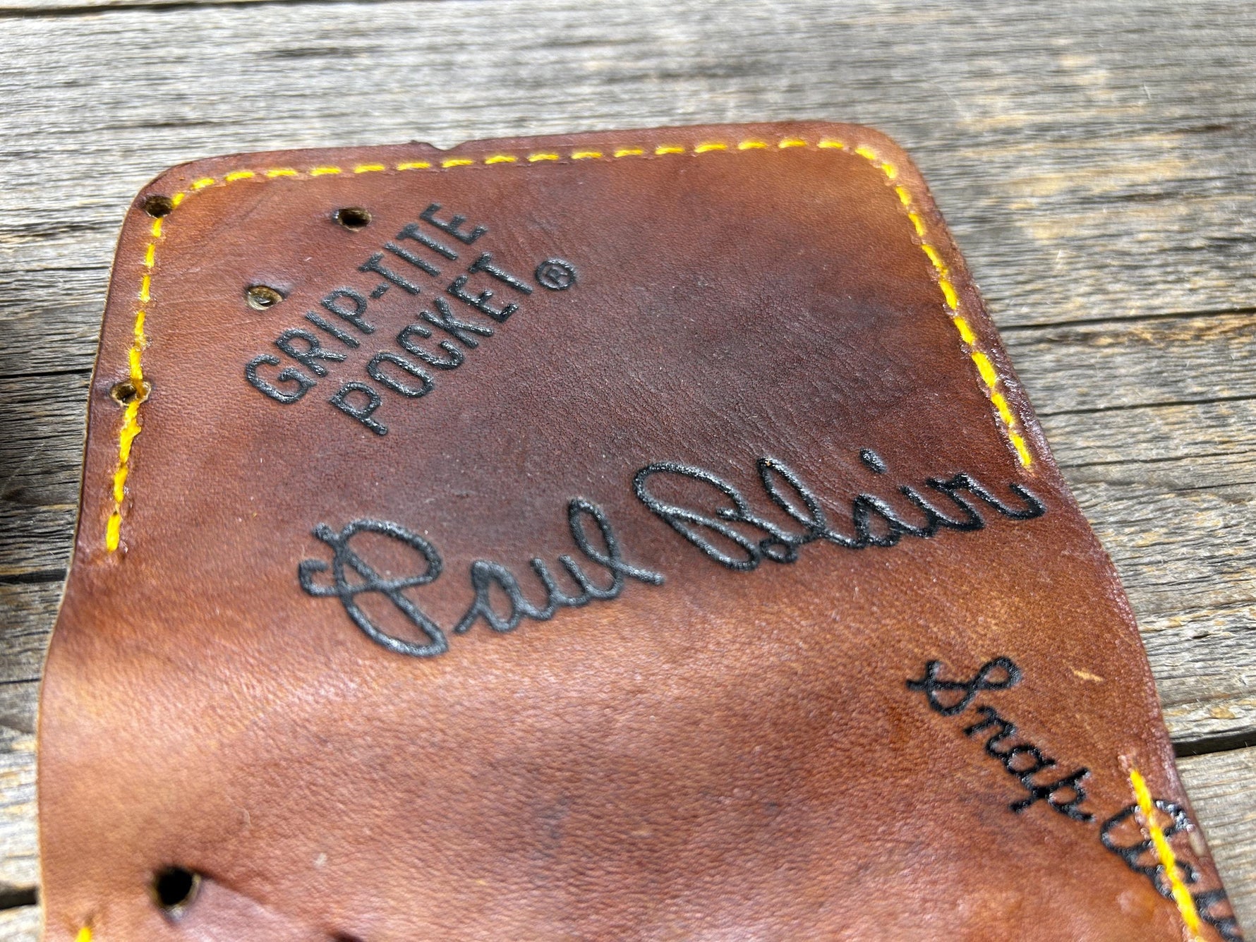 Vintage Wilson Paul Blair Baseball Glove Wallet!